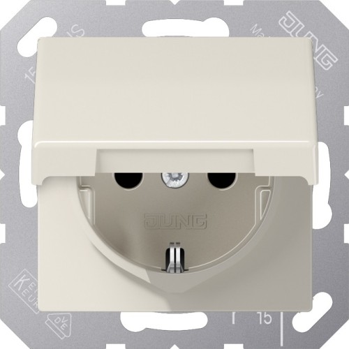 Jung SCHUKO-Steckdose weiß AS 1520 KL - AS1520KL günstig online kaufen