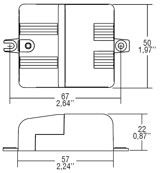 TCI DC MICROJOLLY 6W 500mA