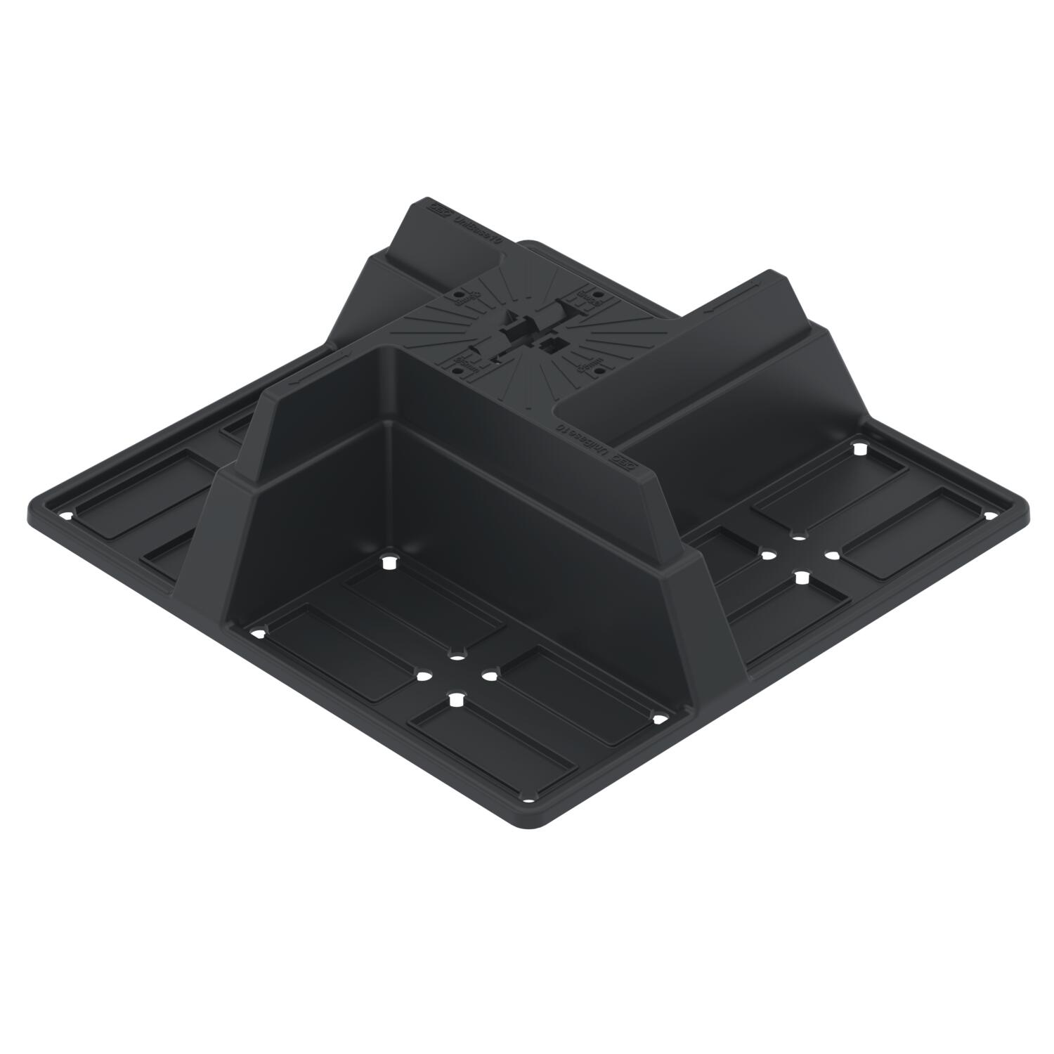 OBO Bettermann Vertr Universal-StandfuÃŸ Steine bis 10cm UniBase 10