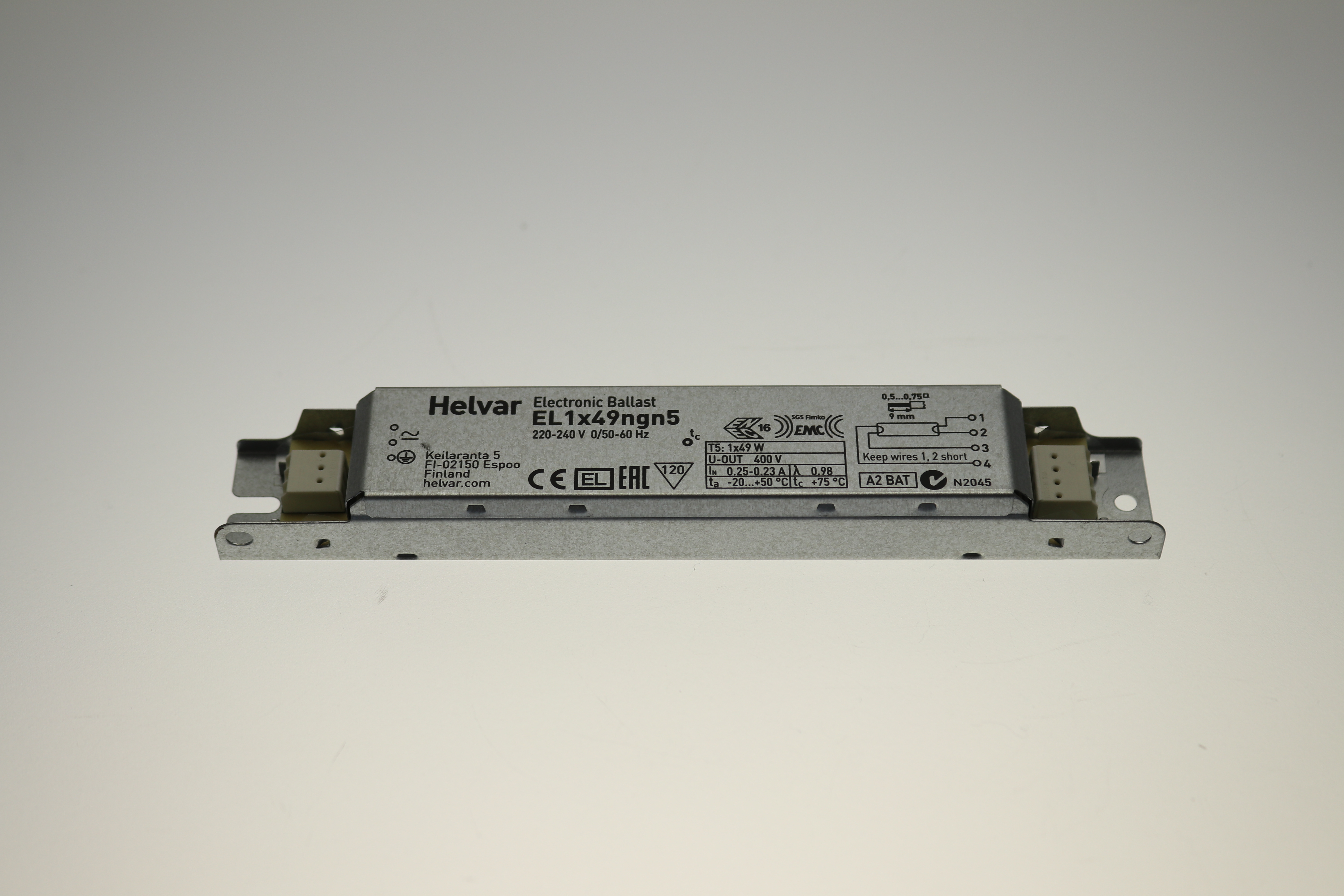 Helvar FL-ECG EL1x49ngn5 220-240V 50-60Hz