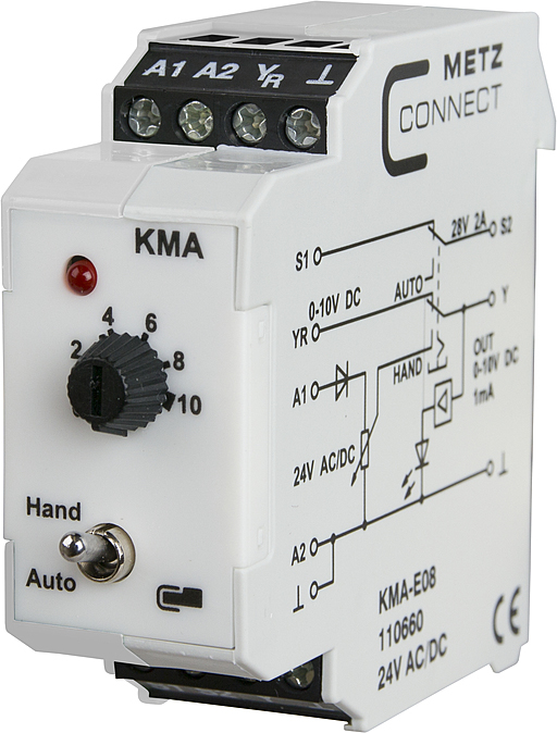 Metz Connect Schnittstellenmodul KMA-E08 24ACDC 10DC - 110660