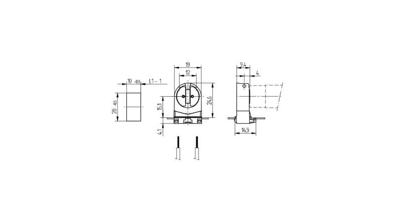 BJB Einsteckfassung G5 26.661.2001.50