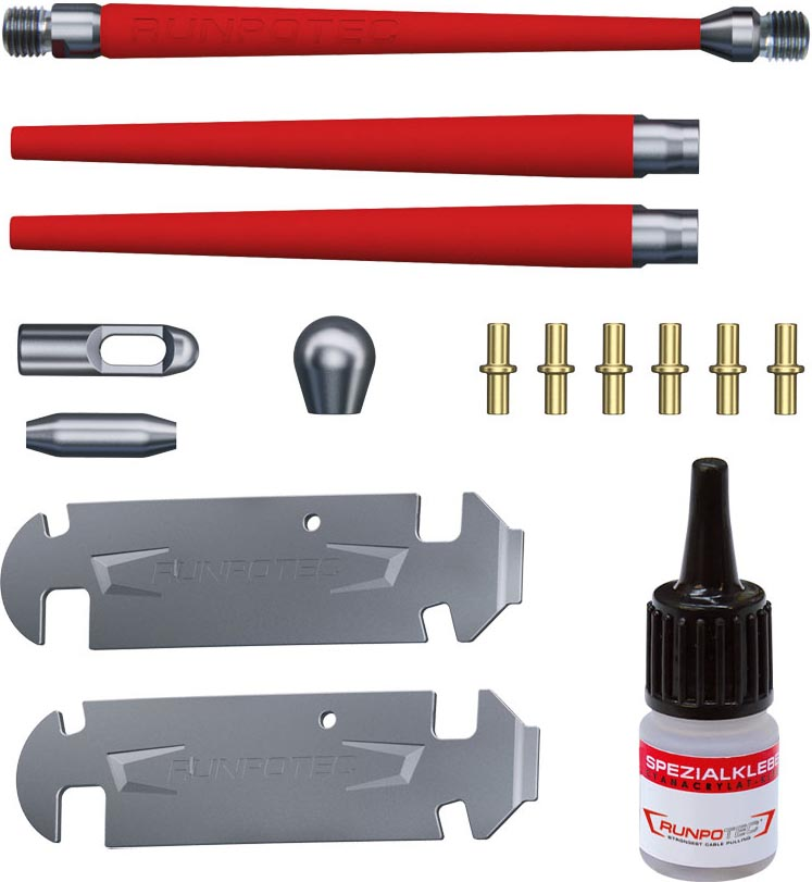 Runpotec Reparatur-Set GF3 Glasfaserstab 3 mm 20819