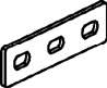 Rico Verbindungslasche C-Profil,3xLangloch 16J53