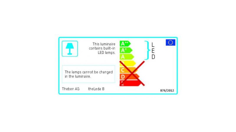 Theben LED-Spotlight 20W 5400K 1500lm theLeda B20L black