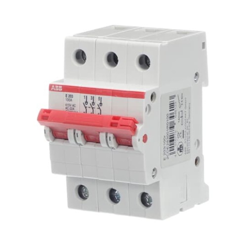 ABB Stotz S&J Einbauschalter 400V,100A E203/100R - 2CDE283001R0100