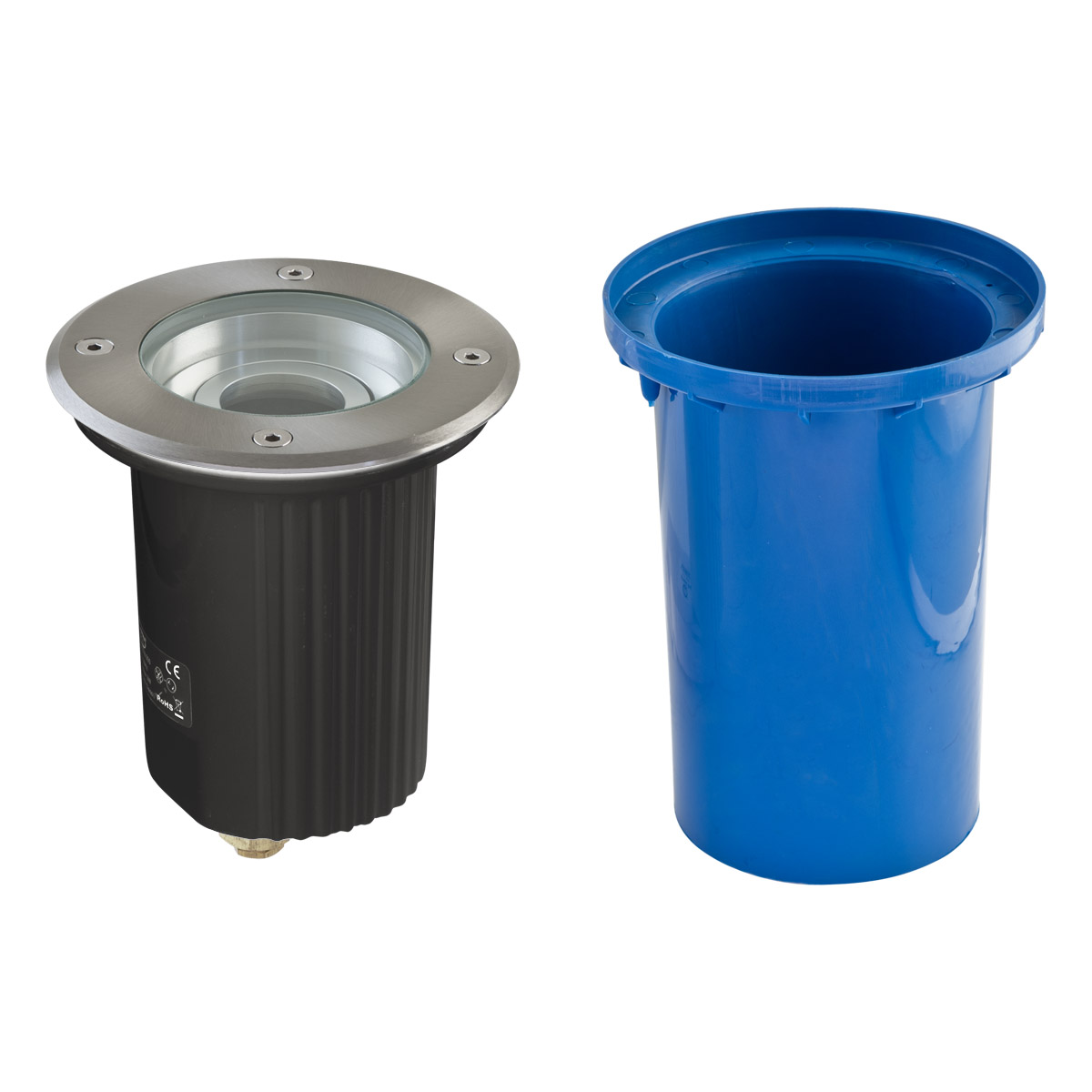 EVN Lichttechnik Bodeneinbauleuchte 35W GU10 IP67 678 235 eds - 678235 EVN Lichttechnik Bodeneinbauleuchte 35W GU10 IP67 678 235 eds - 678235