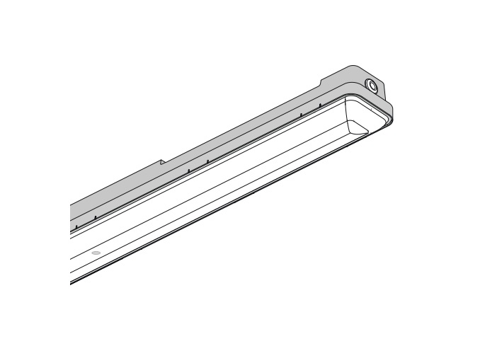 Trilux Ersatz-Wanne OleveonF 1.5 PC Ersatz - 7130100