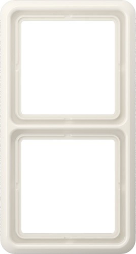 Jung Rahmen 2-fach ws waage/senkrecht CD 582 WU W - CD582WUW günstig online kaufen