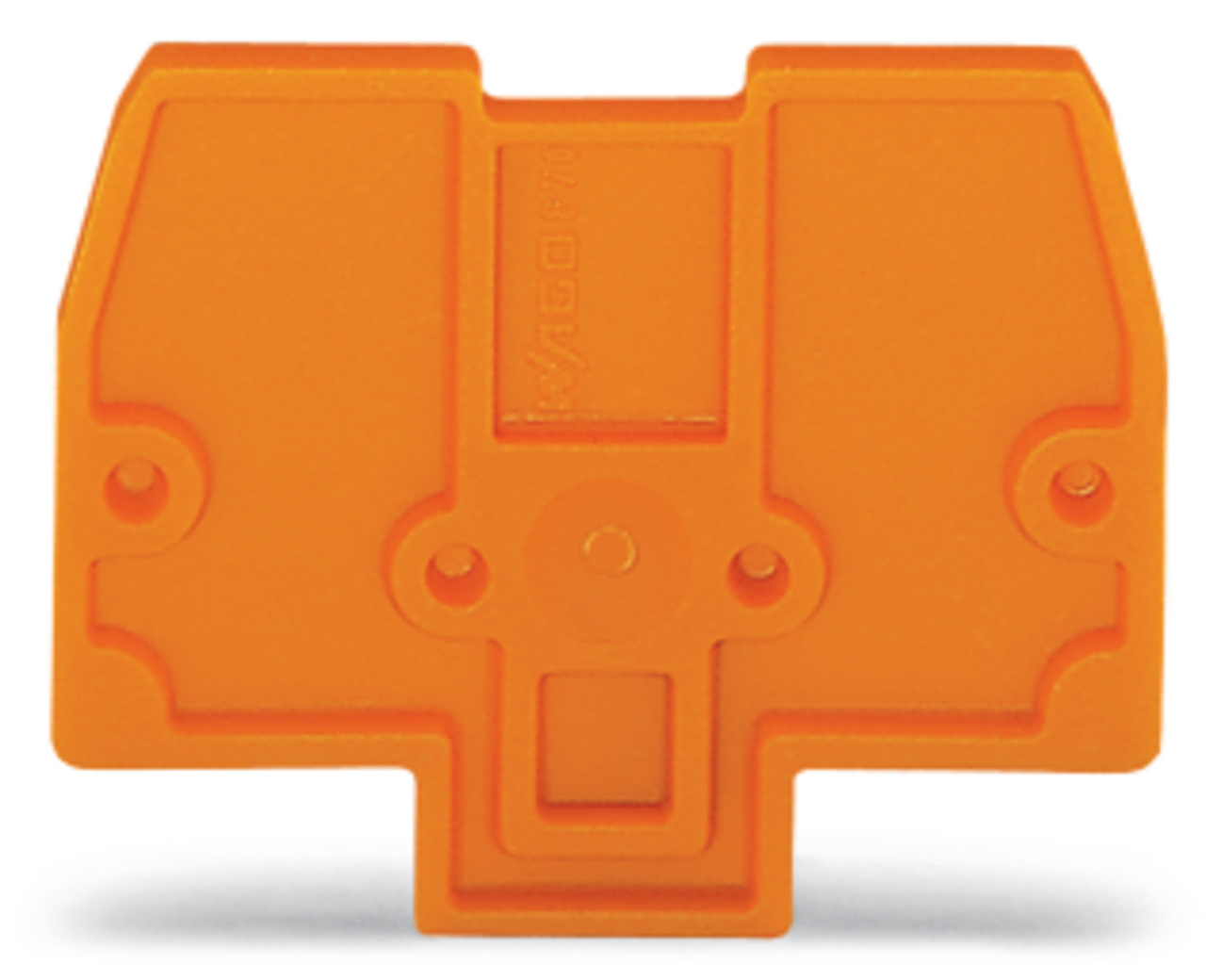 WAGO GmbH & Co. KG Abschlußplatte 2mm orange 870-924