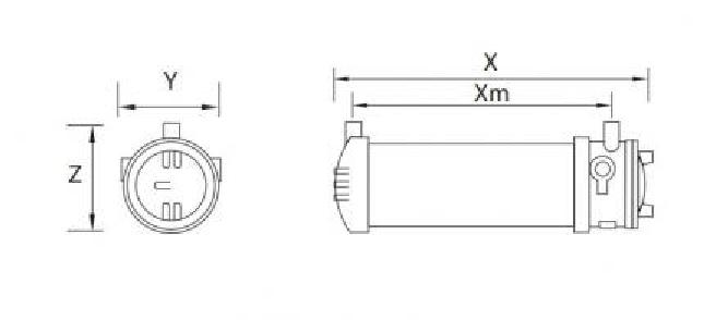 Zalux EX-LED-Leuchte  Zone 1, 21 KRATEX NS HE 1.2 40-840 ET PC IP66