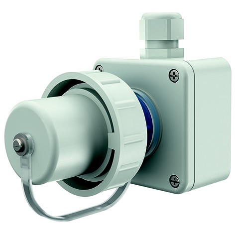 Mennekes Schuko-Wandgeräte-Stecker 16A,2p+E,230V 10864 - 10864