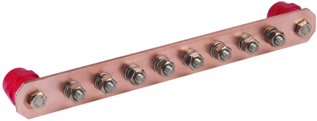 DEHN Potentialausgleichschiene o. Abdeckung Cu PAS I 8AP M10