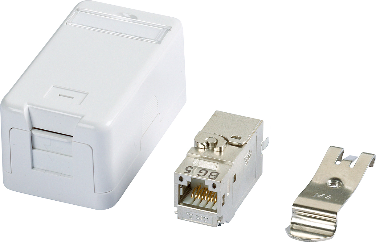 Metz Connect Anschlussbox APZ 1P C6Amodul keystone REG-APL 180