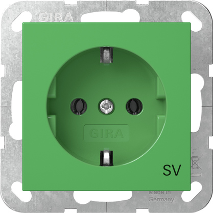 Gira Steckdose SV Grün 4188107 günstig online kaufen