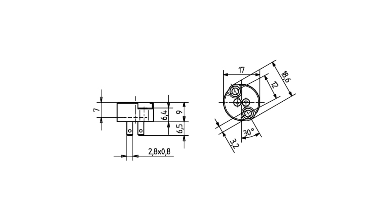 BJB Anschlusselement G4/GZ4 für NV-Halogen-Lampen 25.104.4501.00