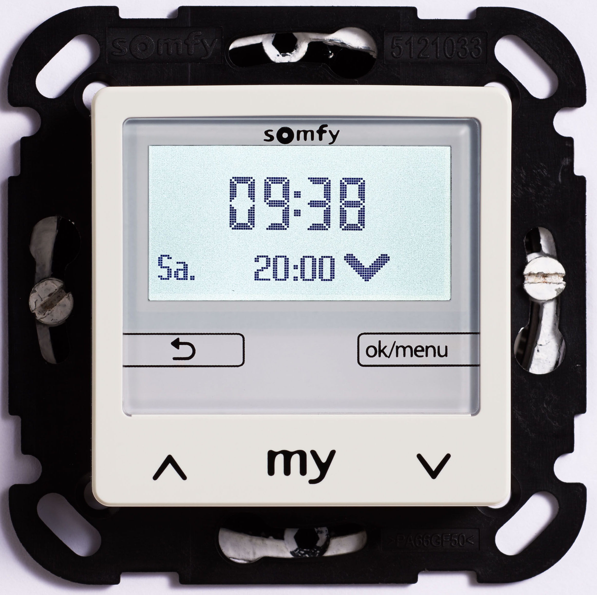 Somfy Chronis Smoove Uno S Pure White o. Rahmen 1805282 Somfy Chronis Smoove Uno S Pure White o. Rahmen 1805282