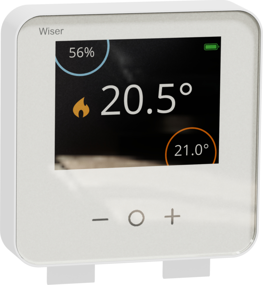 Schneider Electric Wiser Raumthermostat mit Display CCTFR6400