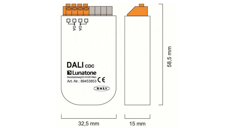 Lunatone Light Management Control Unit DALI CDC