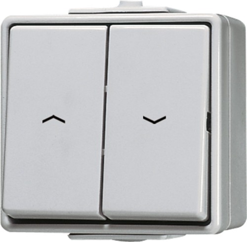 Jung Jalousie-Wippschalter ws 10AX 250V Tas.1-pol. 639 VW - 639VW