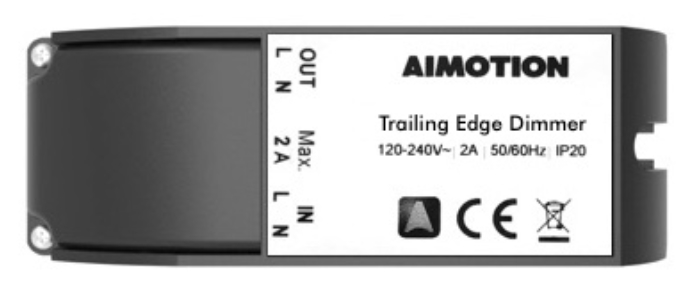 Aimotion 230V Trailing edge dimmer 460W - 1036 Aimotion 230V Trailing edge dimmer 460W - 1036
