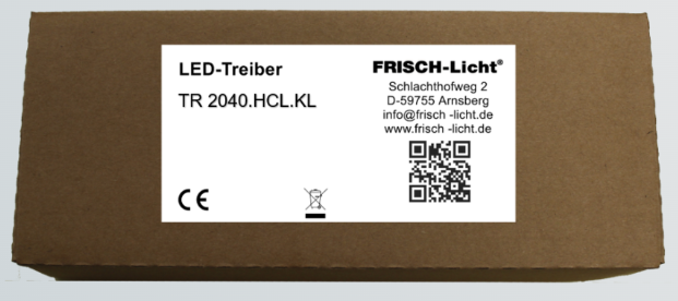 FRISCH-Licht LED driver D8 for LED-Panel ELP41 2040MP.HCL