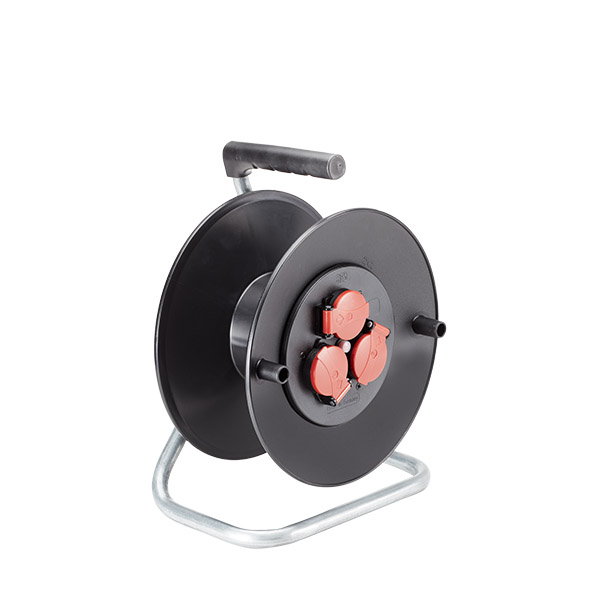 Bachmann Kabeltrommel leer 3-fach m.Thermoschal 396.183