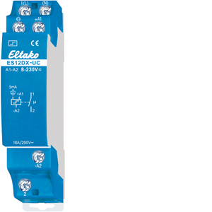 Eltako Stromstoßschalter 16A,1S,250VAC ES12DX-UC - 21100002 Eltako Stromstoßschalter 16A,1S,250VAC ES12DX-UC - 21100002