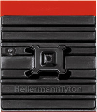 HellermannTyton Klebesockel flexibel FMB4APT-A-BK