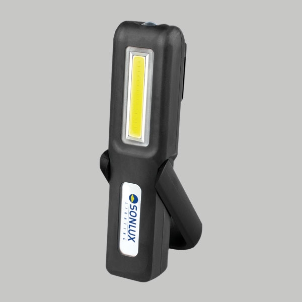 Sonlux Work light ACHILLES Mini, battery hand luminaire with magnet, incl. Micro USB charging cable