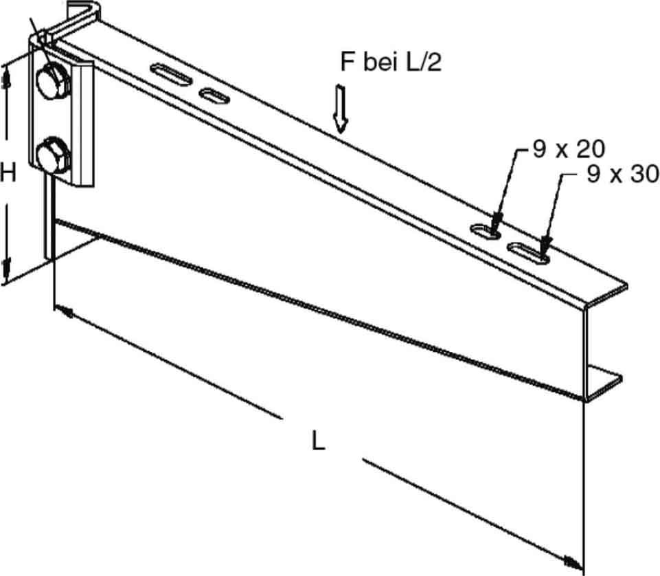 Niedax Ausleger KTTS 200