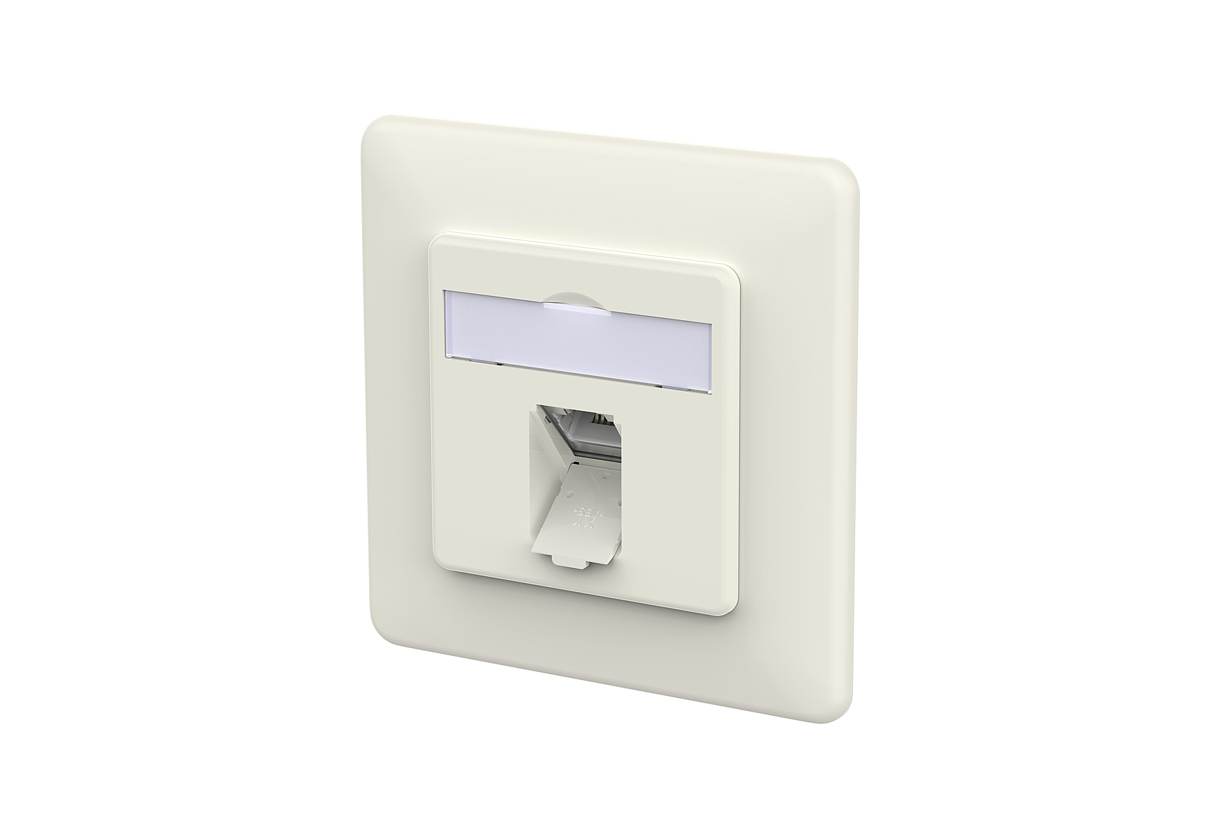 Metz Connect RJ45 Anschlussdose IDC reinweiß 130D371002-I