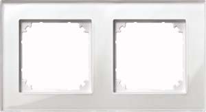 Merten Rahmen Glas 2f.bril/ws waage/senkrecht 489219 günstig online kaufen