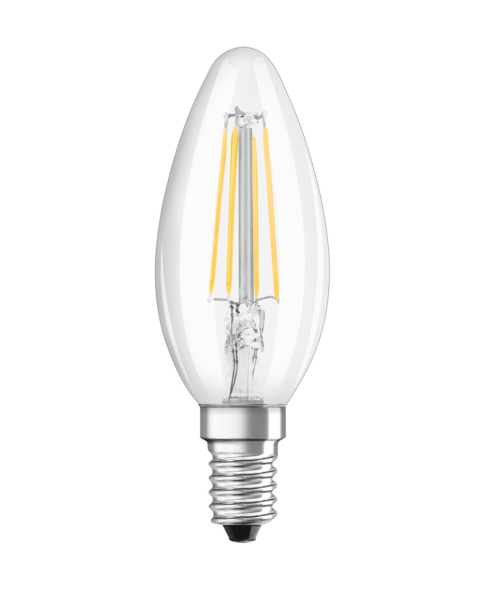Ledvance LED lamp LED CLASSIC B P 5.5W 827 FIL CL E14 – 4099854062308 – replacement for 60 W - 4099854062308