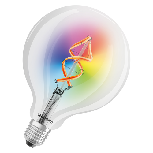 Ledvance LED lamp SMART+ WiFi Filament Globe RGBW 30  4.5 W/2700 K E27  - 4058075609938