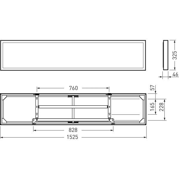 Trilux twenty3 LED-Anbauleuchte 2350 G3 D3 PW19 4400-8MC ETWD - 7916665