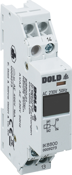 Dold&Söhne Fernschalter 2W, 16A IK8800.12 AC50Hz230V - 9283 Dold&Söhne Fernschalter 2W, 16A IK8800.12 AC50Hz230V - 9283