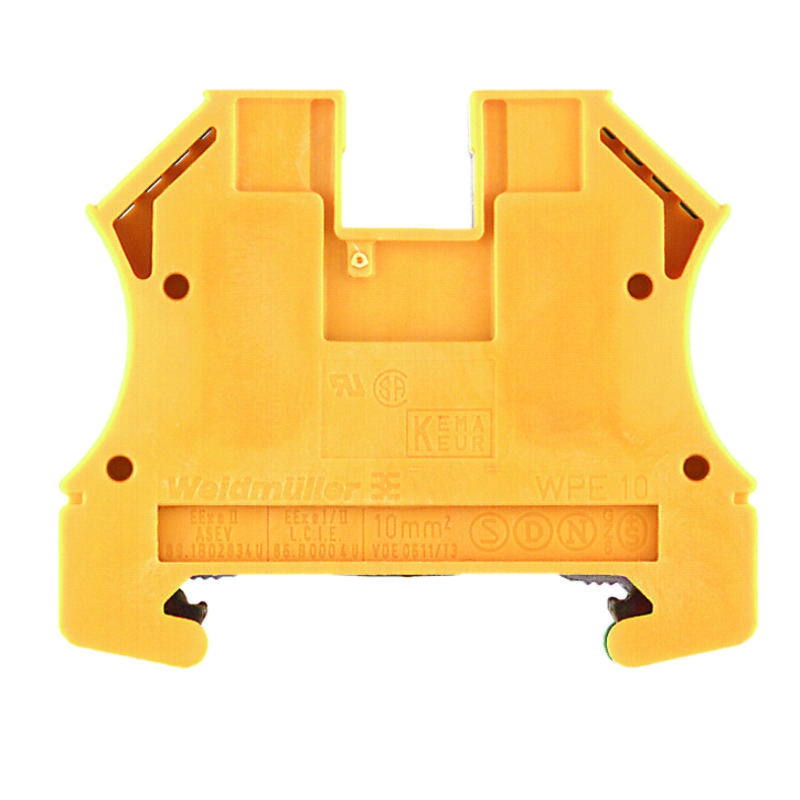 Weidmüller Schutzleiterklemme 60x9,9x47mm WPE 10 - 1010300000