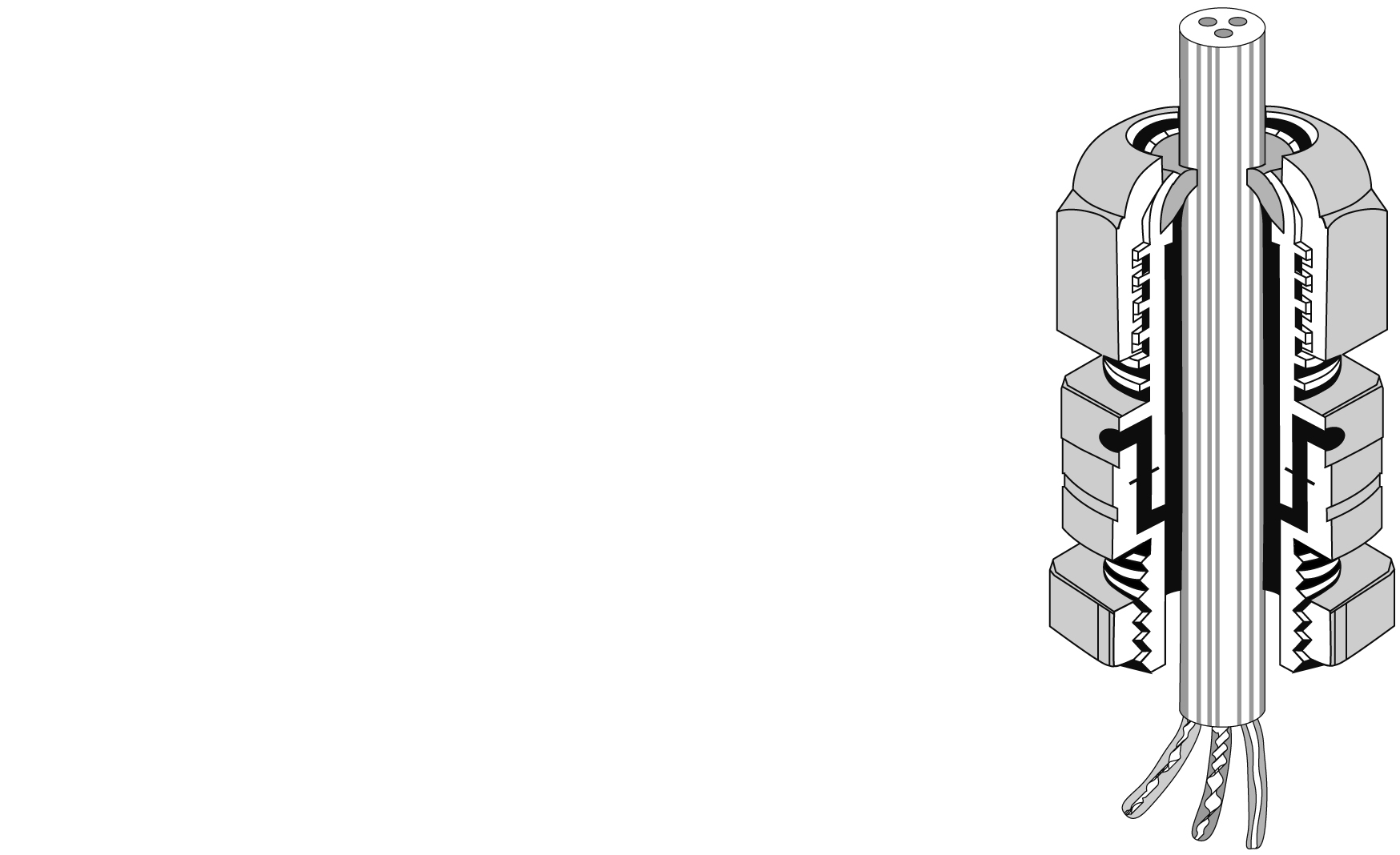 Hensel Kombi-Belüftungsstutzen M20 IP66/6 KBS 20 - 36001006
