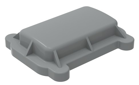 Harting Abdeckkappe für Anbaugehäuse 09390105406