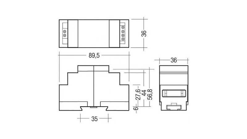 Tridonic Stromversorgung DALI PS2 - 28000876