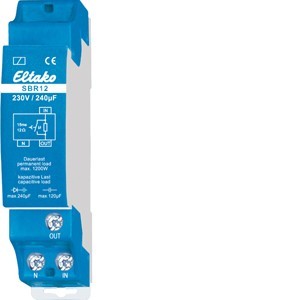 Eltako Strombegrenzungsrelais 1 Schließer 16A/250V SBR12-230V/240µF - 22100430