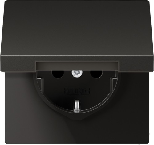 Jung SCHUKO-Steckdose 16A 250V Klappdeckel AL 1520 KIKL AN - AL1520KIKLAN günstig online kaufen