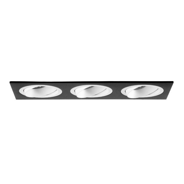 Brumberg Leuchten Einbaumodul rechteckig 3-fach 45028560