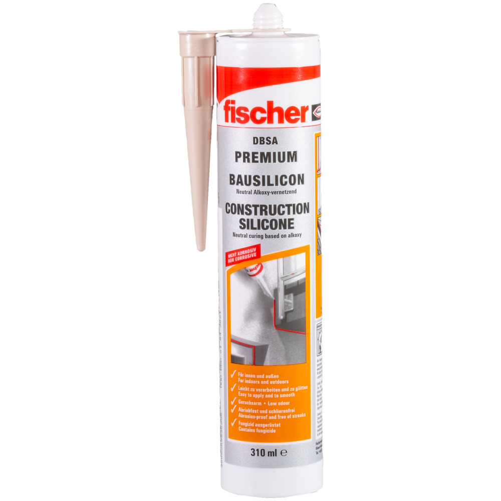 Fischer Deutschl. Bausilicon transparent DBSA TP - 53090 Fischer Deutschl. Bausilicon transparent DBSA TP - 53090