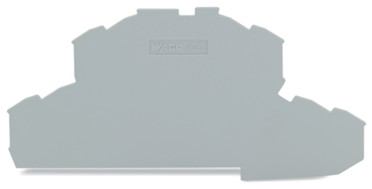 WAGO GmbH & Co. KG Abschluss-u.Zwischenplatte 2002-2491