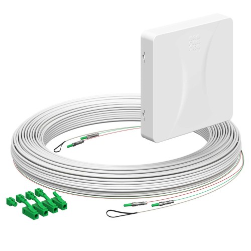Kaiser Teilnehmeranschluss Gf-TA 2xF, LC/APC DX L=50m 4252085 - 4252085