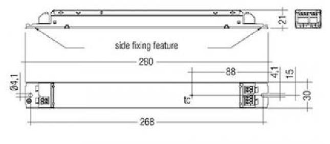 Tridonic LED-Treiber LC 38W 250-350mA flexC lp ADV