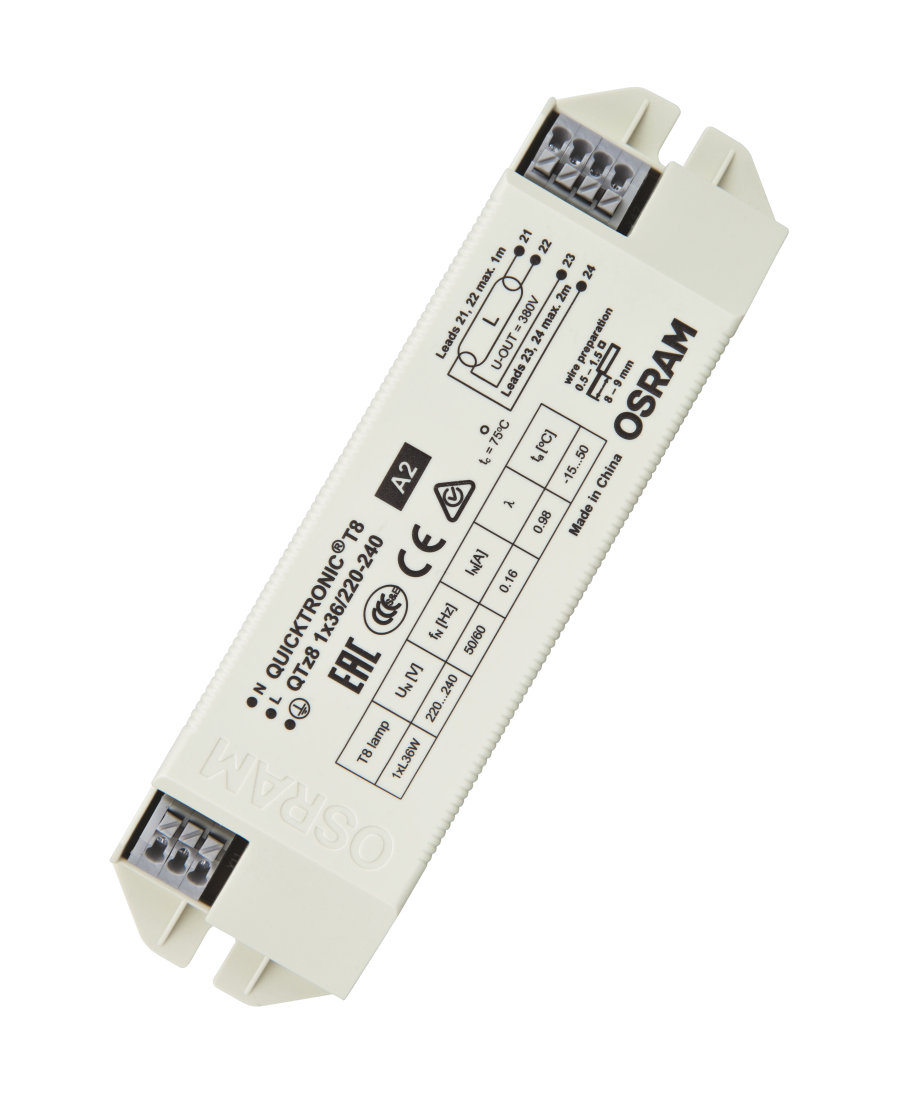 Osram electronic ballast ECG-FL OSRAM QTZ8 1X36/220-240