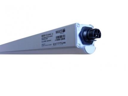 Wasco LED-Lichtband Komplettset WASCO REDOX 1,5m 10000lm IP66 DALI 3-5m Montagehöhe
